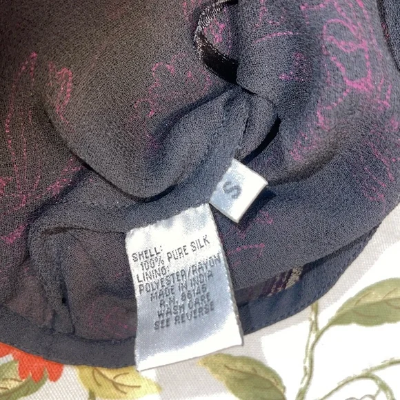 Vintage Andretta Donatello Silk Beaded Sequin Embroidered Top - Picture 6 of 16